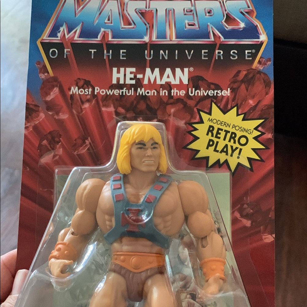 He-Man retro action figure